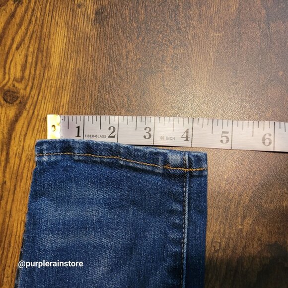 Madewell Jeans 26 Skinny 9" High Rise Patty Wash G7189 Tummy Control Stretch - Picture 11 of 12